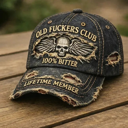 🧢Old F*ckers Club – Vintage-baseballpet