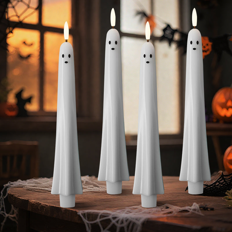 ๐๐ป Op afstand bedienbare spooklamp met 3D-vlammende lont ๐ป๐