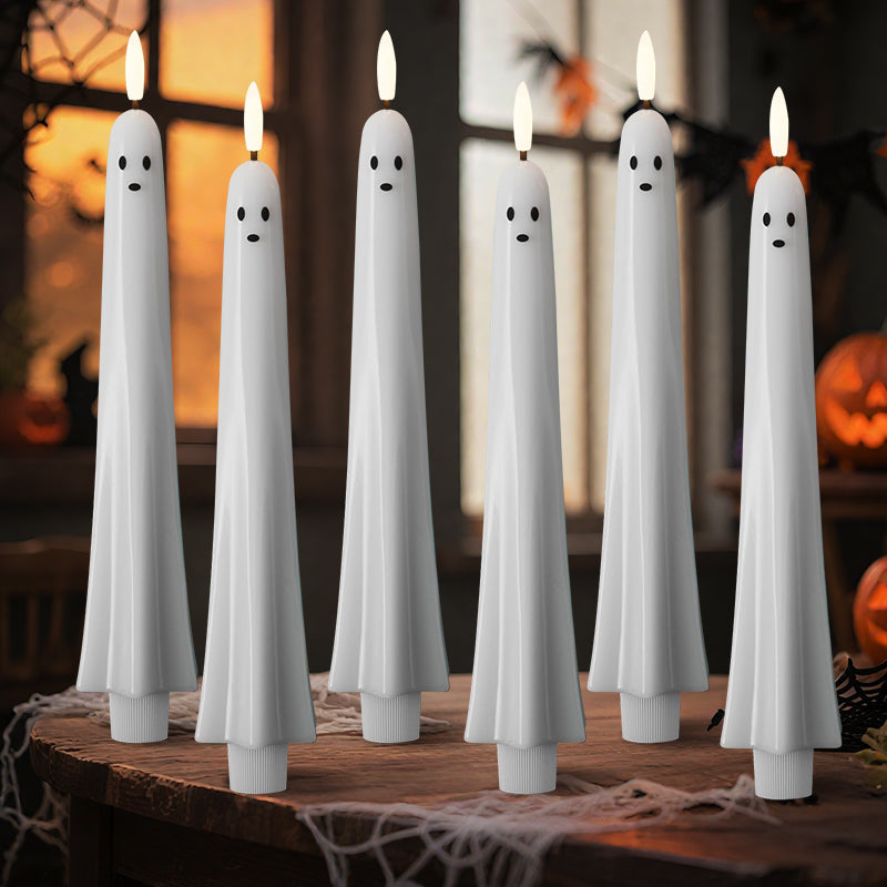 ๐๐ป Op afstand bedienbare spooklamp met 3D-vlammende lont ๐ป๐