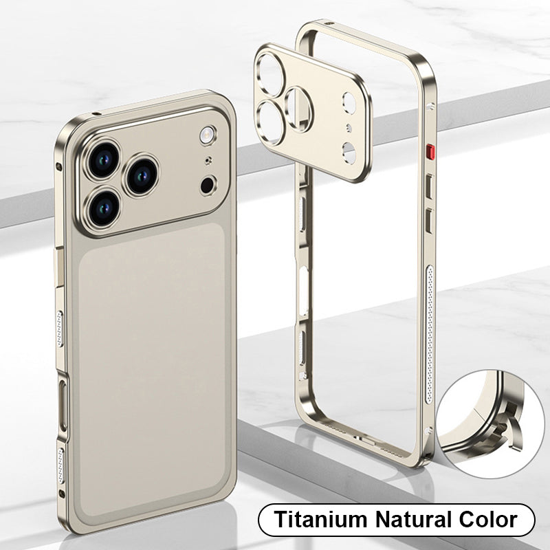 Metalen lens Aluminiumlegering frame Mobiele telefoonhoesje