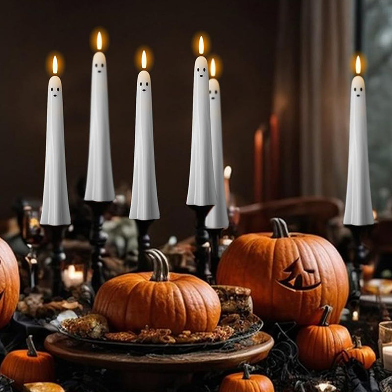 ๐๐ป Op afstand bedienbare spooklamp met 3D-vlammende lont ๐ป๐