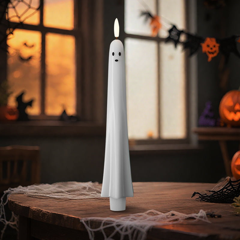 ๐๐ป Op afstand bedienbare spooklamp met 3D-vlammende lont ๐ป๐