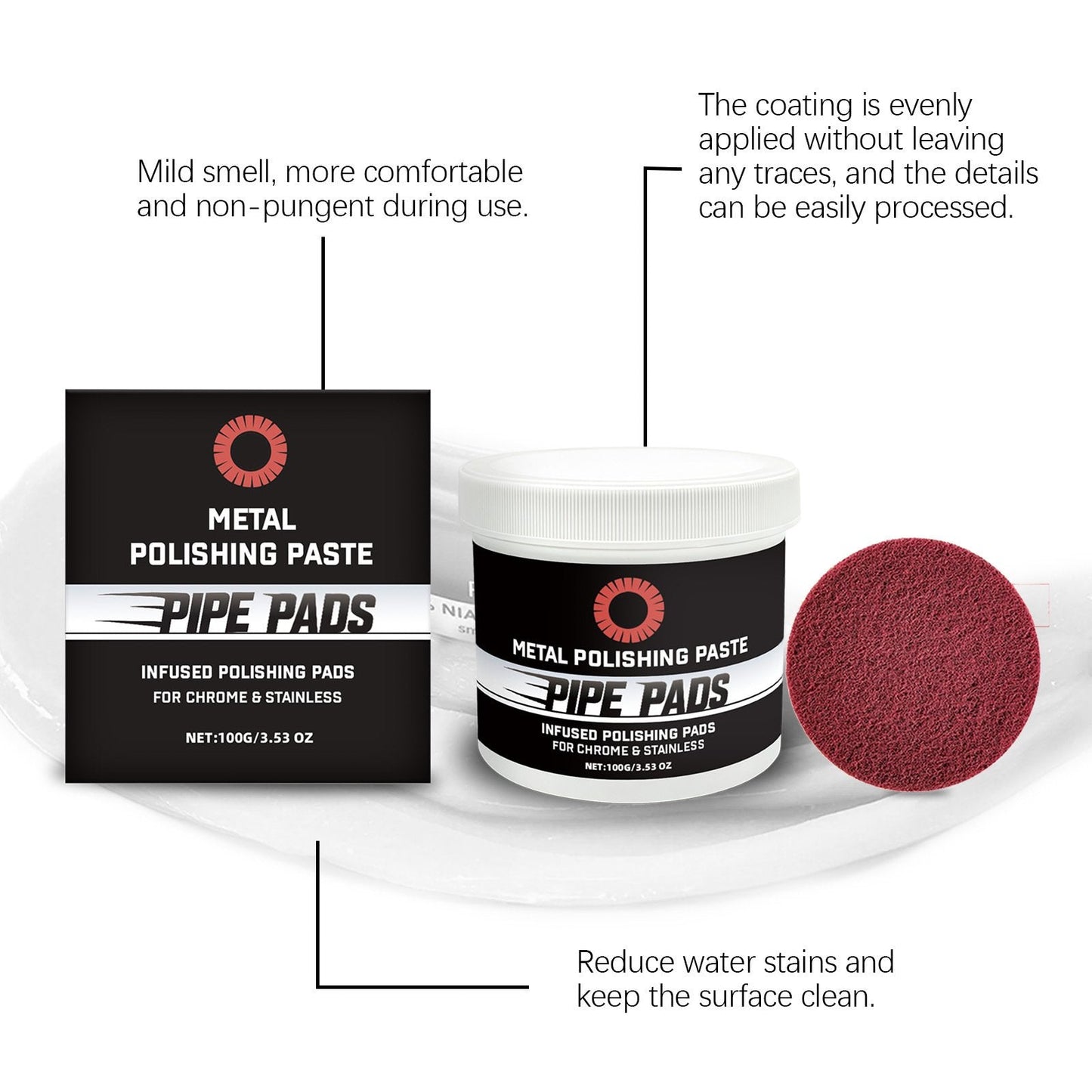 ✨ Polishing & Finishing Set – Achieve a brilliant shine with ease 🛠️