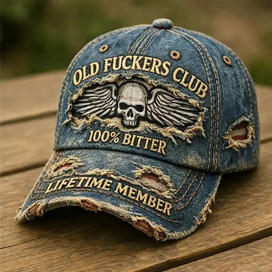 🧢Old F*ckers Club – Vintage-baseballpet