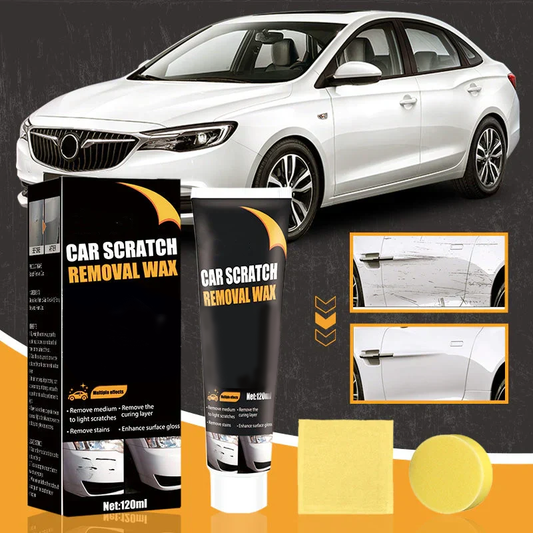 Car paint polishing paste for reducing scratches – For black and light-coloured paintwork 🚗✨