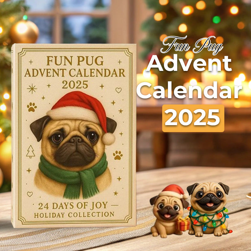 🐾🎄Leuke Mops Adventskalender 2025
