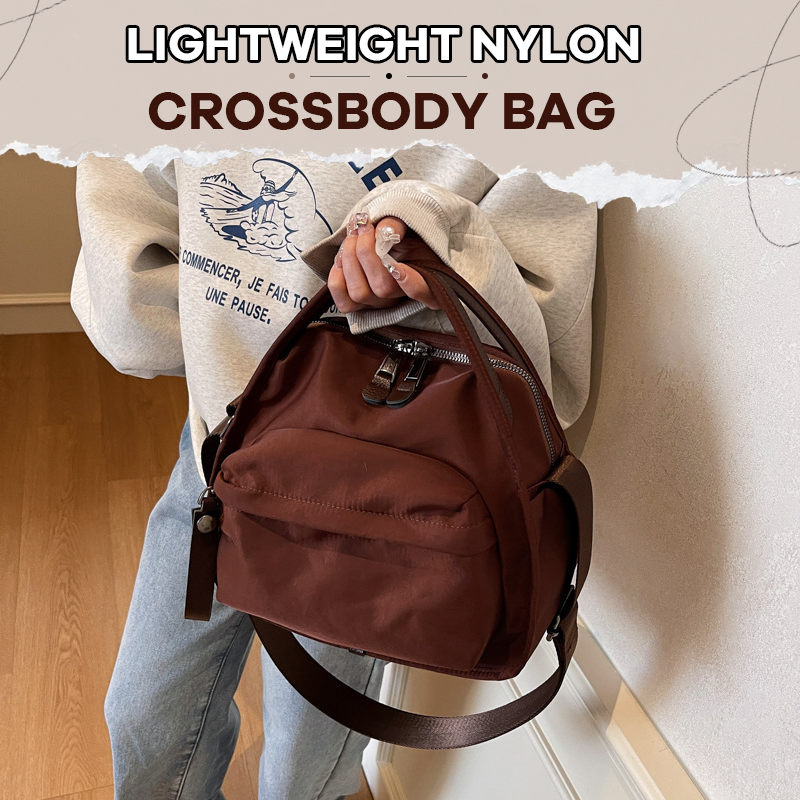 👜 Lightweight Nylon Crossbody Bag