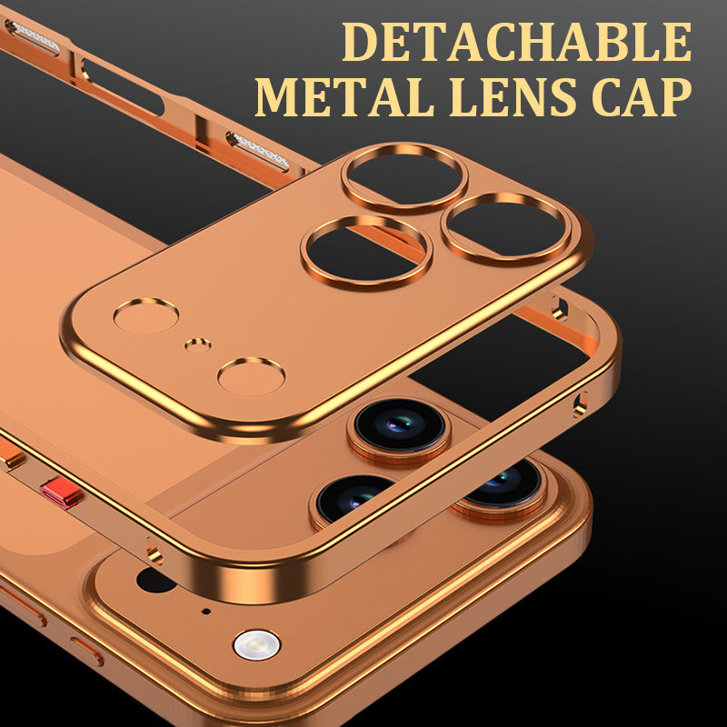 Metalen lens Aluminiumlegering frame Mobiele telefoonhoesje