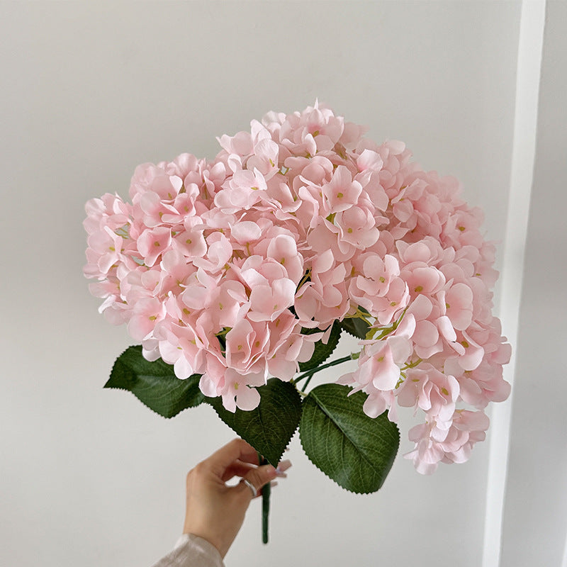 Artificial hydrangeas