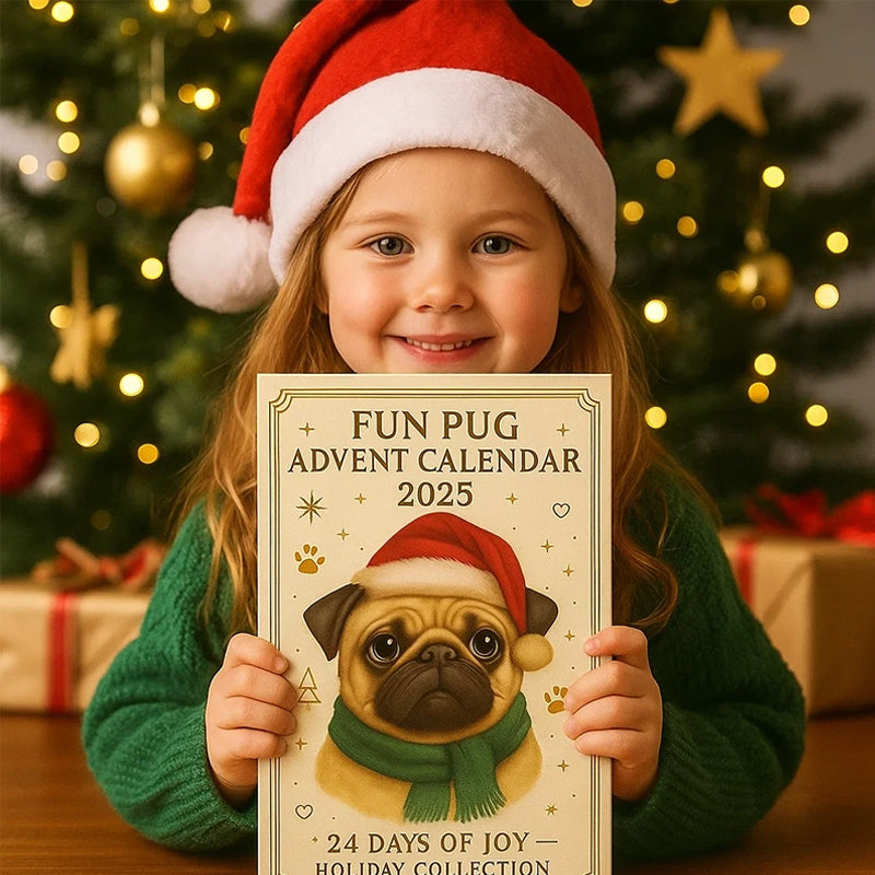 🐾🎄Leuke Mops Adventskalender 2025