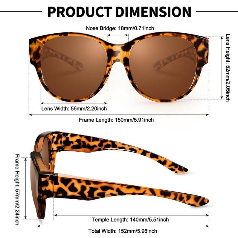 🔥LAST DAY ￡9.99🚀🕶New Oversized Cat Eye Sunglasses Polarized UV400 Protection