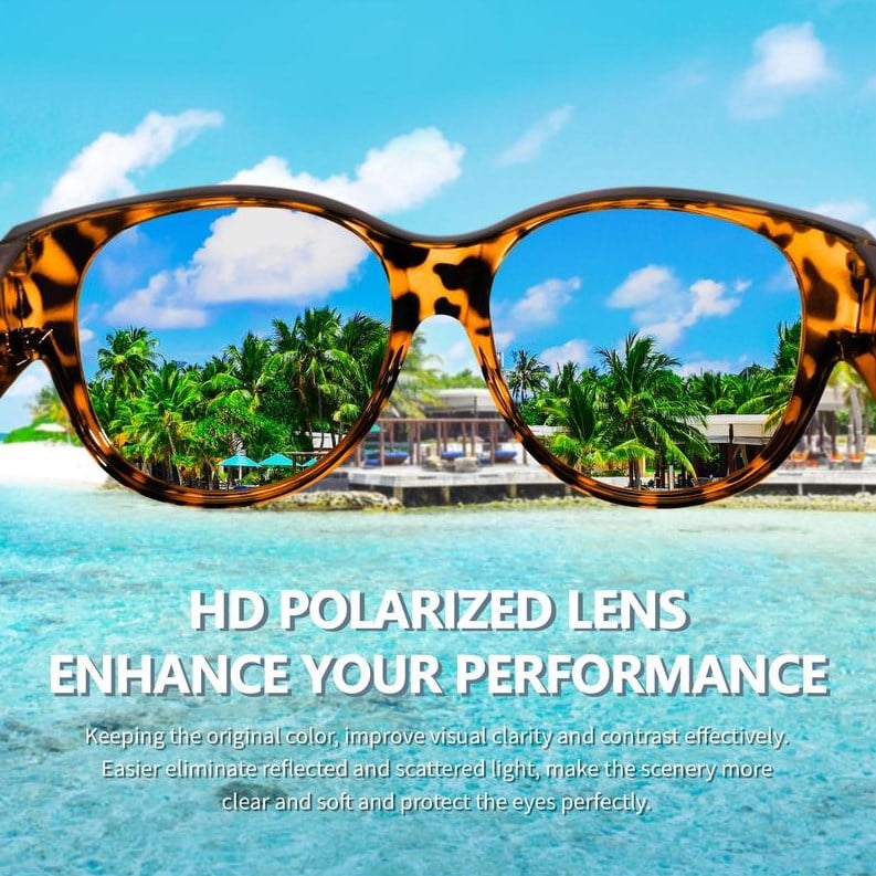 🔥LAST DAY ￡9.99🚀🕶New Oversized Cat Eye Sunglasses Polarized UV400 Protection