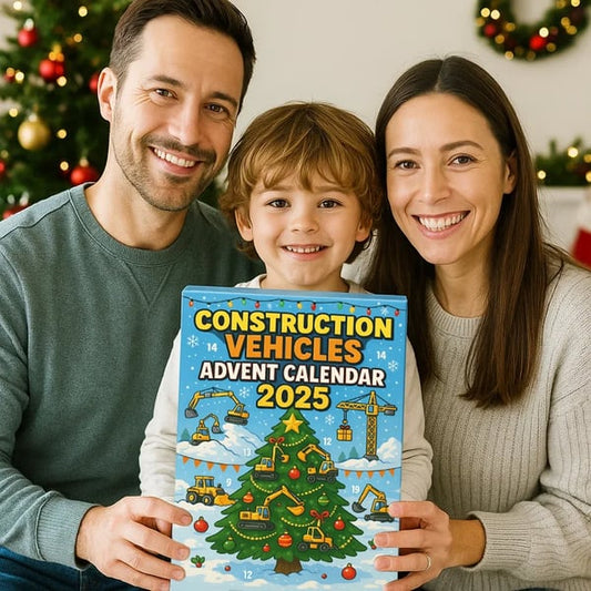 Adventskalender voor bouwvoertuigen 2025