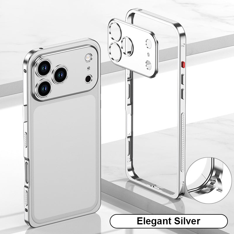 Metalen lens Aluminiumlegering frame Mobiele telefoonhoesje