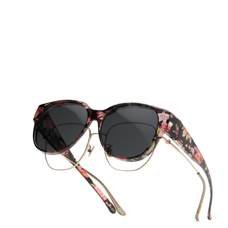 🔥LAST DAY ￡9.99🚀🕶New Oversized Cat Eye Sunglasses Polarized UV400 Protection