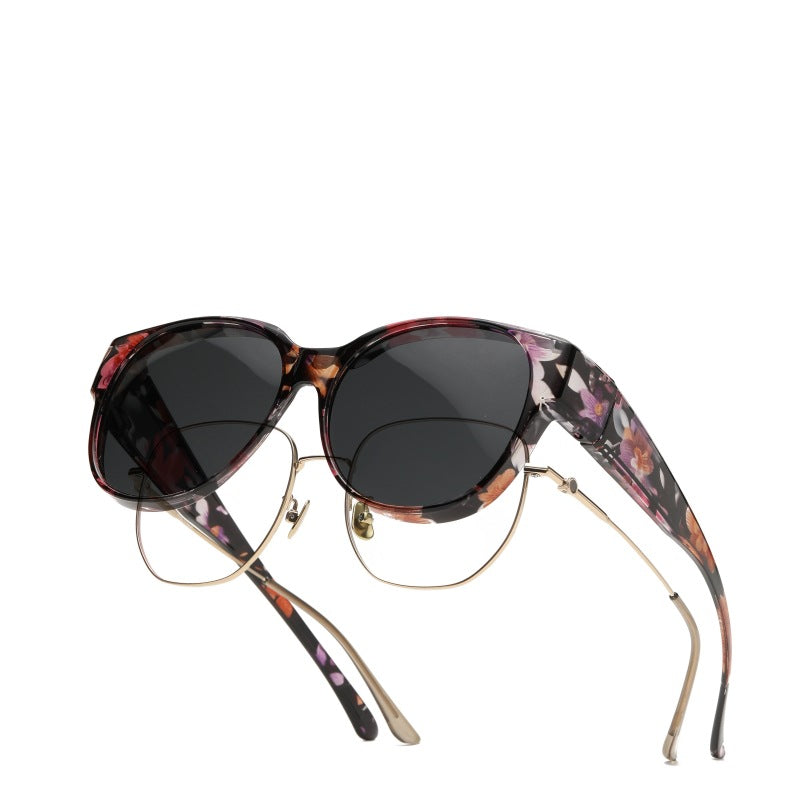 🔥LAST DAY ￡9.99🚀🕶New Oversized Cat Eye Sunglasses Polarized UV400 Protection