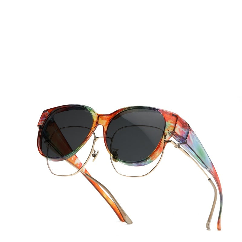 🔥LAST DAY ￡9.99🚀🕶New Oversized Cat Eye Sunglasses Polarized UV400 Protection