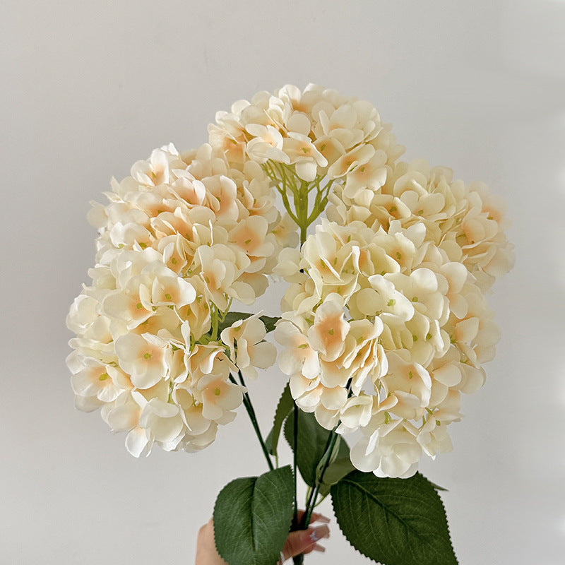 Artificial hydrangeas