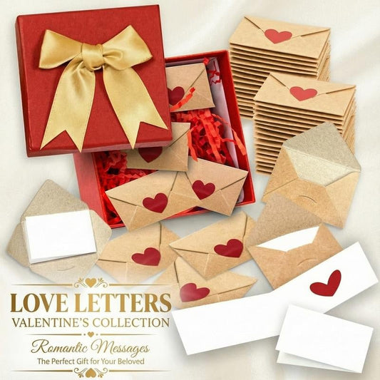 💖Heit Valentijnsdagaanbieding🌹DIY Love Letter Box – Mini blanco kaarten en enveloppen ✨💖