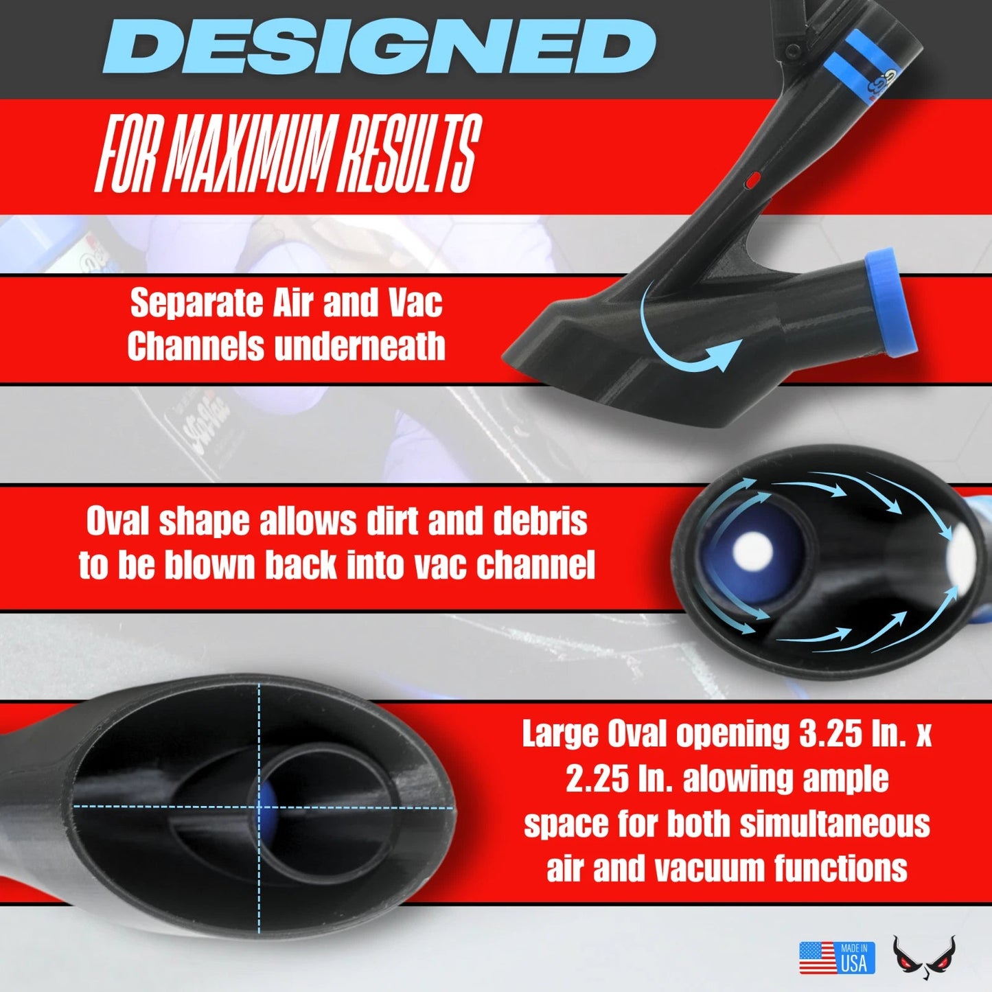 Air+Vac Auto-onderhoudsaccessoires